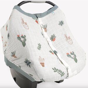 Little Unicorn Cotton Muslin Car Seat Canopy Prickle Pots